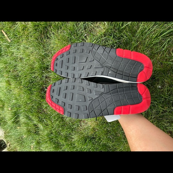 Air Max 1 premium🔥 (Bred) Mini Swoosh 💯 - Picture 13 of 16